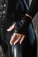 latex wrist cuffs