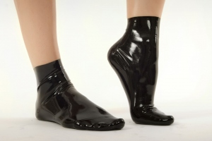 latex socks